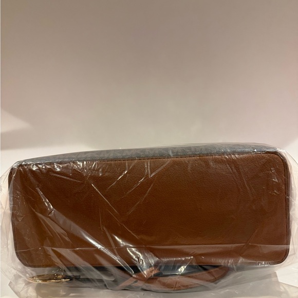 NWT - Michael Kors Signature Brown and Tan Tote - Picture 9 of 10